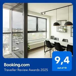 Apartment Uniek - Mooiste En Hoogste Uitzicht Op Antwerpen! - Incl Gratis Parking